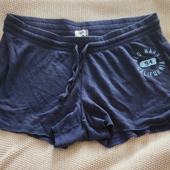Old Navy Pants - Old Navy Blue Shorts with Drawstring Waist